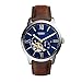 Produktbild Fossil Townsman uhr für Herren, Mechanisches Automatikwerk mit Edelstahl- oder Lederarmband, Blau, 44MM