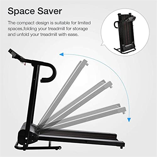 Caminadora eléctrica plegable para fitness en casa miniatura 4