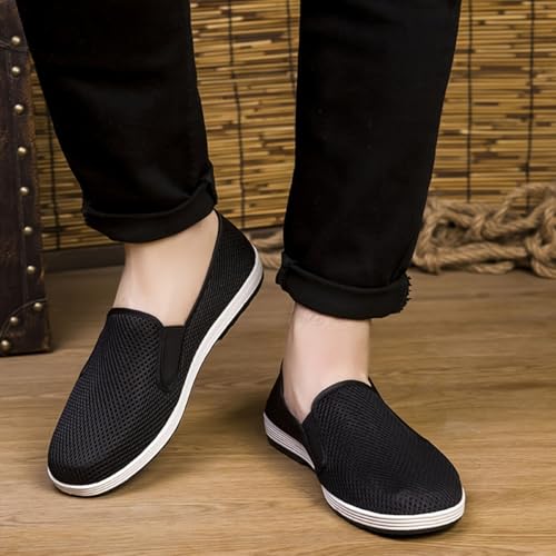 Men's Summer Breathable Mesh Sports Shoes - Lightweight Casual Sneakers with Rubber Sole for Walking, Driving & Daily Wear3