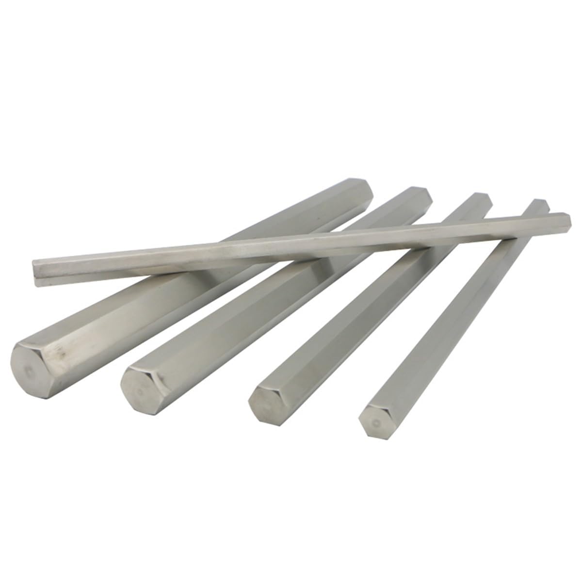 Barre hexagonale en acier inoxydable robuste de 200 mm pour l'usinage durable