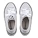 Shinmax Canvas Shoes, Running Shoes Women’s Canvas Low Top Sneaker Lace-up Classic Casual Shoes Black and White