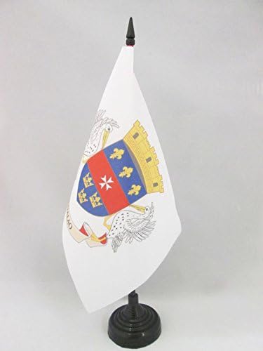 AZ FLAG French Department of Saint Barthélémy Table Flag 5'' x 8''
