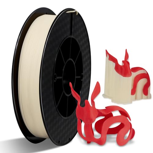 Filamemt Eono PVA Filament 1,75 mm Filamento para impresora 3D PVA soluble en agua, 500 g (1,1 lbs) como material de soporte, natural