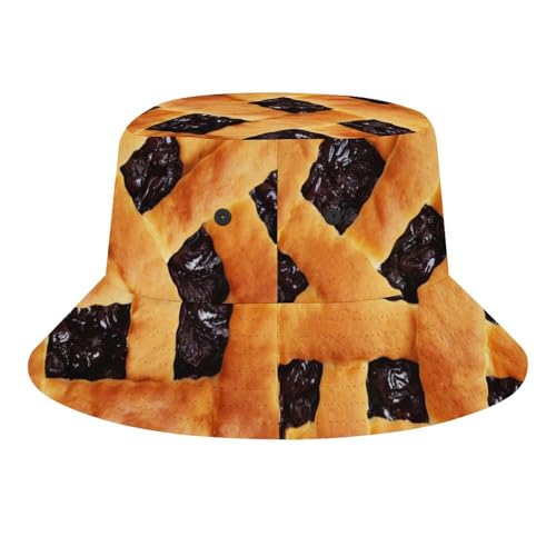 Image of Food Golden Corn Bucket Hats Unisex Washed Cotton Lightweight Outdoor Summer Beach Sun Hats Men Women Bucket Hat for Travel