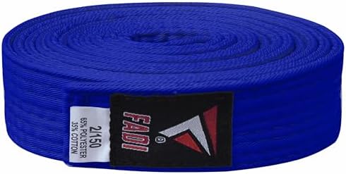 Martial Arts Belt for Karate, Judo, Aikido and Taekwondo - Durable Cotton-Polyester Blend for Adults and Kids