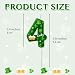 St Patricks Day Number Candles, Birthday Candles Cake Decorations Green Shamrock Theme Birthday Party Decorations, St Patricks Day Decorations, Home Birthday Party Supplies (Number 4)