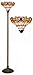 Tiffany-style Barouque Torchiere