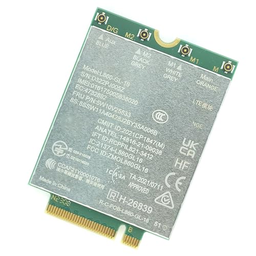 Módulo LTE L860-GL-16 de alta velocidad para tarjetas de red en portátiles L13 P14S P16 T14 T16