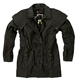 wachsmantel hund verlässliche Duster Jacke mit Lederkragen aus robuster Oilskin Baumwolle jetzt bis 5XL