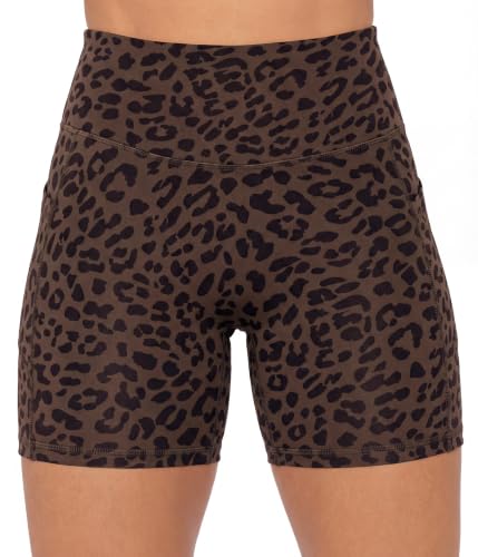 Image of Sunzel No Front Seam Biker Shorts for Women with Pockets, Yoga Workout Gym Bike Shorts with Tummy Control | 3, 5 Or 8-Inch Inseam, High Waisted, No Front Seam, Side Pockets, Buttery Soft, Compression Fit, Squat Proof, Tummy Control