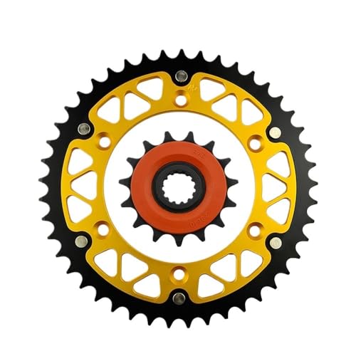 Pignon avant et couronne 51T-15T pour Suzuki DR-Z400 RM250 transmission stable
