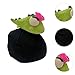Colaxi Snow Ski Helmet Cover Helmet Decoration Birthday Gift Funny Soft Portable Winter Multifunction Decorative Helmets Accessories, Green Pink