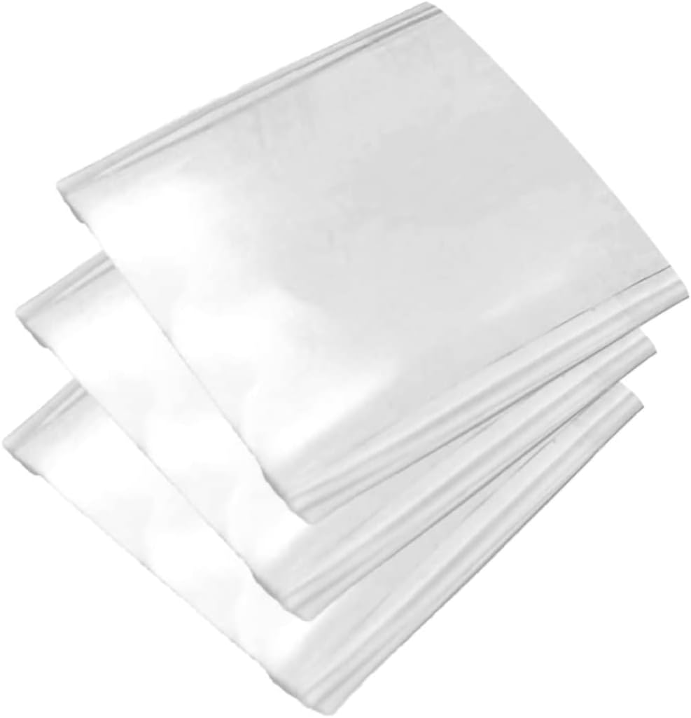 SmartSign Clear Label Protectors - 4 x 4 inch, 10-Pack, Pre-Cut Sticker Protectors, Superior Mark 32 mil Double-Coated PVC Plastic, Rubber Adhesive, Beveled Edges, for Barcodes/Floors/Equipment