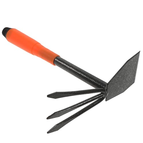 Veemoon Outil de Plantation de Bonsaï Compact en Acier Inoxydable Petite Houe de Jardin Ergonomique pour Plantes Succulentes Accessoires de Jardinage Portables pour Plantation et