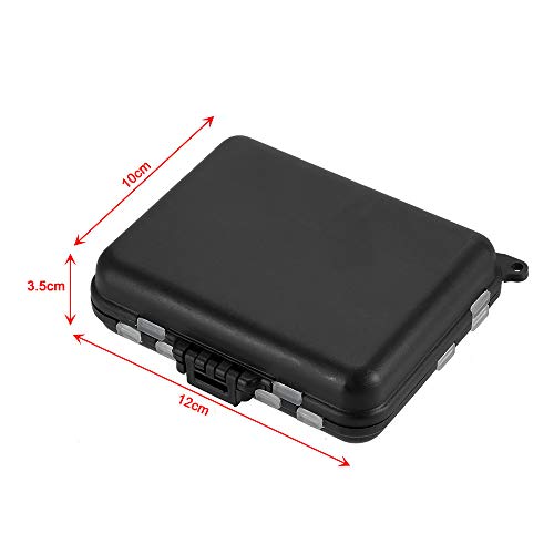 KKmoon 143 PCS Grampos de caixa de equipamento de pesca de carpa Ganchos Giros Agulhas de iscar plat