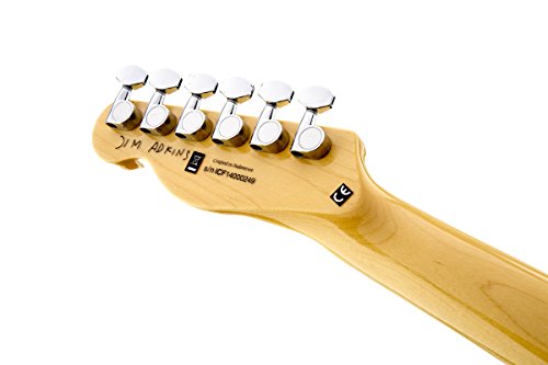 Fender Jim Adkins Signature Series JA-90 Telecaster Thinline Touche en laurier Naturel - Les Beatles, Paul McCartney, John Lennon, RIngo Starr, George Harrison Fender Jim Adkins Signature Series JA-90 Telecaster Thinline Touche en laurier Naturel – Image 7