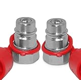 Ag Quick Coupler male nipple - Ball Style Used on Most Tractors and Machinery - Hydraulic Tractor Coupling - Iso5675 1/2
