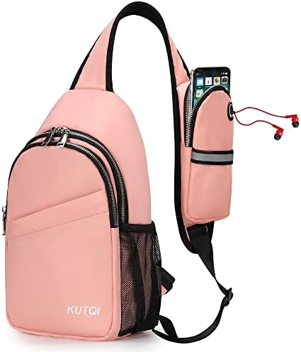 KUTQI Sling Backpack Crossbody Sling Bag for Women Travel Bag for Walking Shopping Day Trip