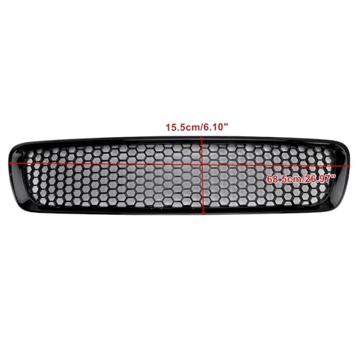 Calandre noir brillant S40 V50 2004-2007 calandre de luxe