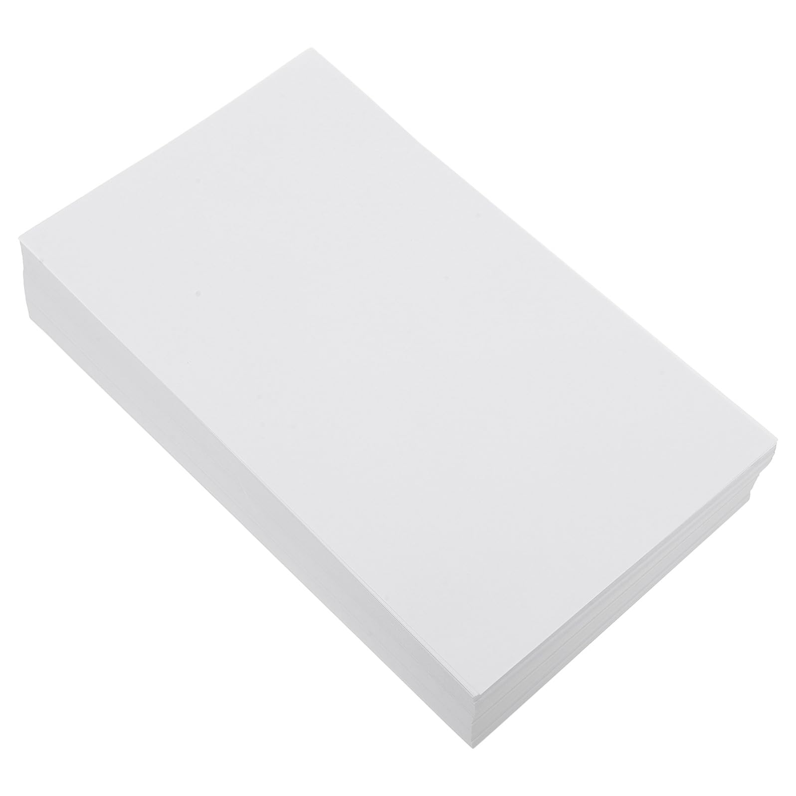 Healeved 500 Blatt Dickes Druckerpapier 70g Din 240x140mm Mehrzweck Kartonpapier Blankopapier für Büro Selbstgemacht und Laserdrucker