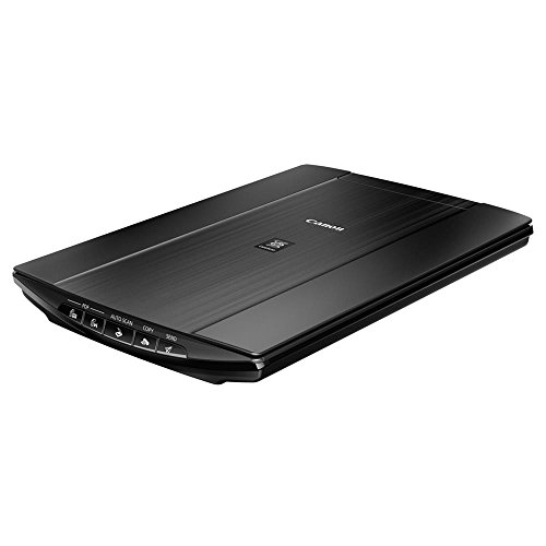 Canon Lide 220 Scanner (A4-Flachbett, CIS Sensor, 4,800 x 4,800 DPI, USB-Stromversorgung) schwarz