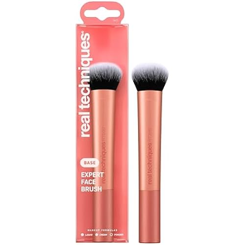 Real Techniques Expert Face Brush for Foundation, Dense Face Makeup Brush
