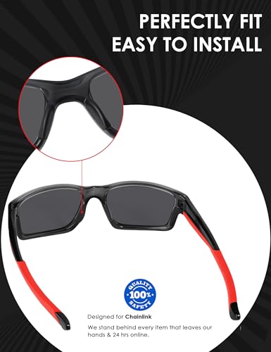 Image of BLAZERBUCK Replacement Sock Kits Earsocks & Nose Piece for Oakley Chainlink OO9247 Sunglasses