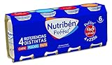 Nutribén Packs De Potitos Variados, 2 packs de 4 potitos de diferentes sabores (Carne, Pescado y Fruta)- 2 x 4 unidades x 235gr