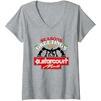 Mujer Stranger Things Christmas Seasons Saludos Starcourt Mall