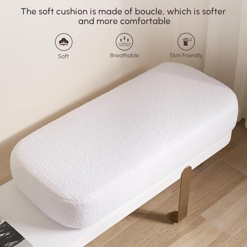 Luxury Upholstered Accent Bench