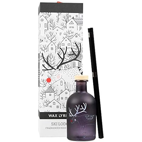 Wax Lyrical Ski Lodge Winter Scented Reed Diffuser For Home 180 ml - Baby It's Cold Outside Collection - Made in England Cover