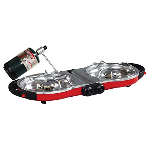 Coleman Fold 'N Go 2-Burner Propane Stove, InstaStart Ignition, 20,000 BTUs - image 2