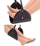 SmartTravel Portable Travel Footrest for Airplane (Black)