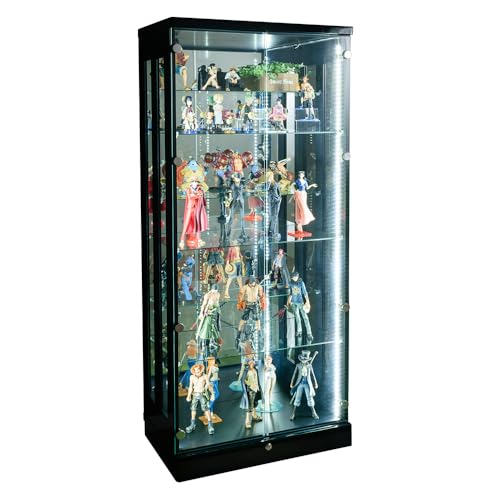 【4段】コレクションケース ガラスディスプレイキャビネット フィギュア K 楽天市場】【SS限定価格&20時〜P5倍】コレクションケース 強化
