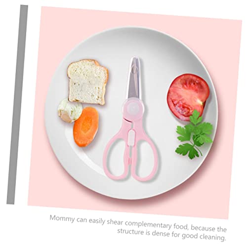 Hoement tesoura suplemento alimentar infantil tesoura de comida infantil tesoura infantil criança te