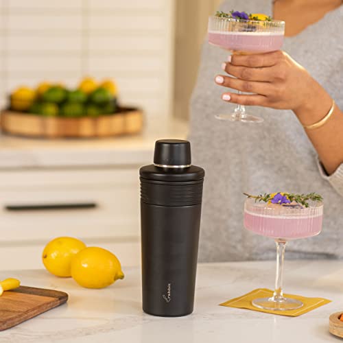 Coctelera Rabbit negra de tamaño compacto de 9 pulgadas para evitar goteos en tu cocina 8