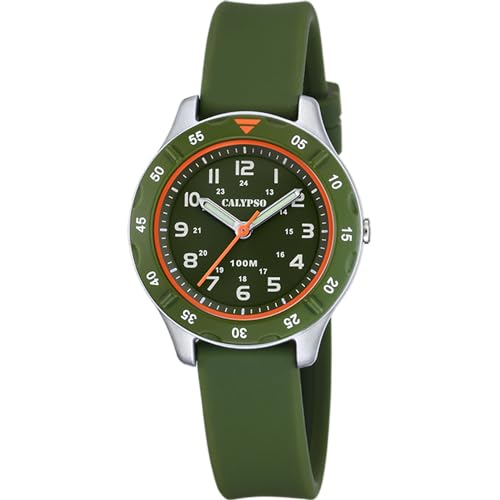 Montre Calypso Junior robuste avec verre résistant et étanchéité 10 ATM