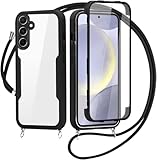 🎁【Ajustement Parfaite】Cette Antichoc Coque compatible avec Samsung Galaxy S23 FE 5G. Précises pour tous les boutons, haut-parleurs, appareil photo et ports, assure un son clair, Prend en charge la charge sans fil.