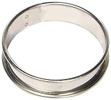 Matfer Bourgeat 371707 Small Flan Ring, Silver