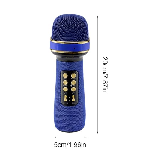 Micrófono para canto inalámbrico portátil ideal para regalar a niños 5