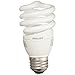 Philips Energy Saver Compact Fluorescent T2 Twister Household Light Bulb: 2700-Kelvin, 13-Watt (60-Watt Equivalent), E26 Medium Screw Base, Soft White, 4-pack, 417079