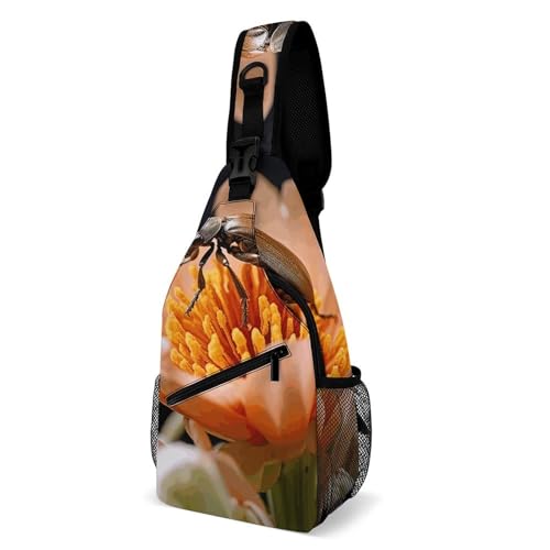 Mochila tipo bolso cruzado para senderismo y viaje miniatura 1