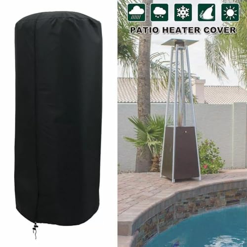 Miniatura 8 de Funda Para Calentador De Patio, Cubierta Exterior, Tela Oxford, Protector Jardín Resistente, 61 X 96,5 Cm, 190t Café