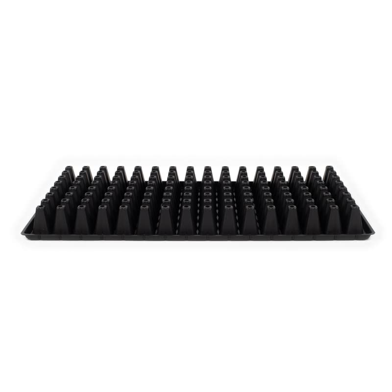 128 Cell, 10pcs-Pack Thick Durable Seedling Plastic Nursery Trays (GGBQ128, 10/20)