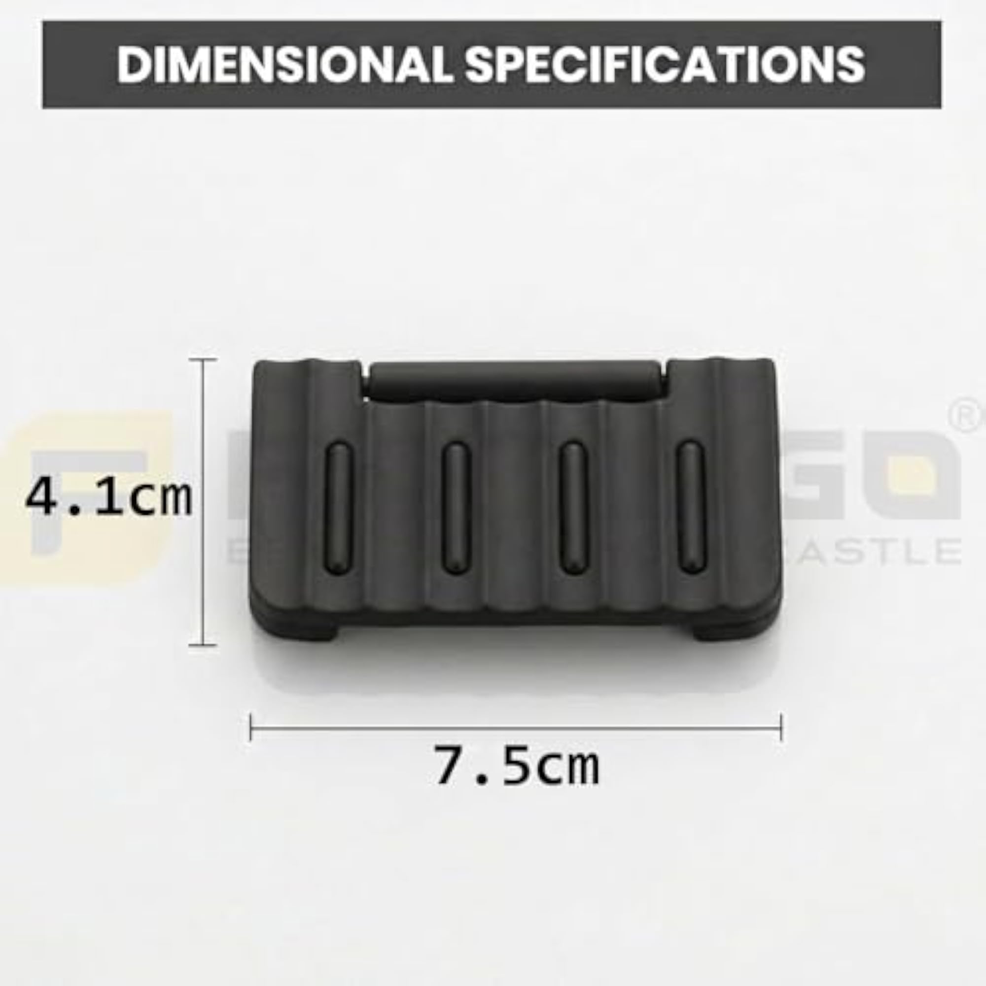 Rectangle Plate Drawer Kadi Cabinet Handle Pull