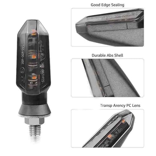 Clignotants moto 8mm pour remplacer un feu cassé sur Kawasaki ZX10R