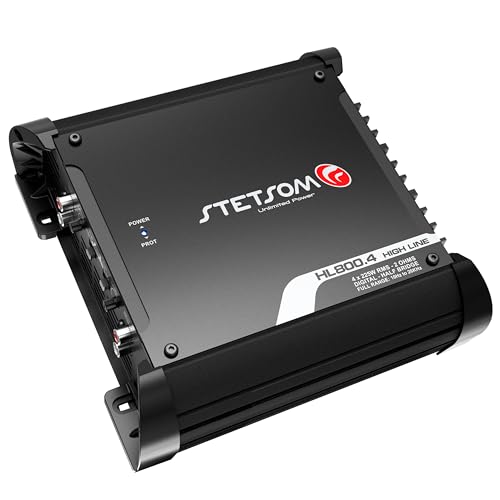 Amplificador Stetsom Digital 800W 4 Canais 2 Ohms