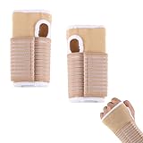 Muñequera Tendinitis Muñeca Ajustable, Banda de Sujeción para la Palma de la Mano y el Pulgar Elástica Transpirable,...