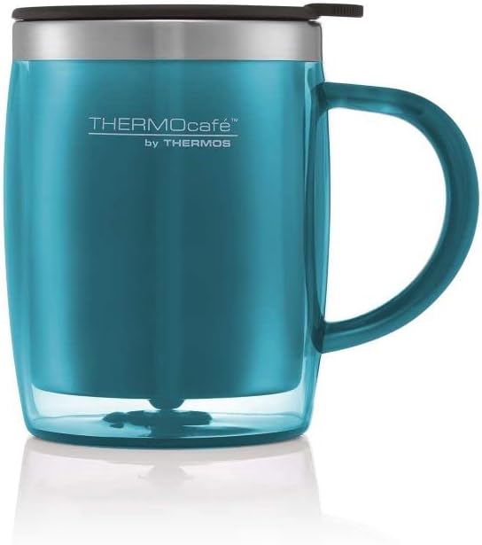 Thermo Cafe , Translucent Desk Mug 450ml Lagoon