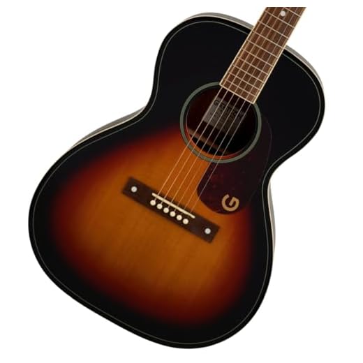 Gretsch Guitarra acústica de edición limitada Jim Dandy Concert Solid Top - Heritage Burst